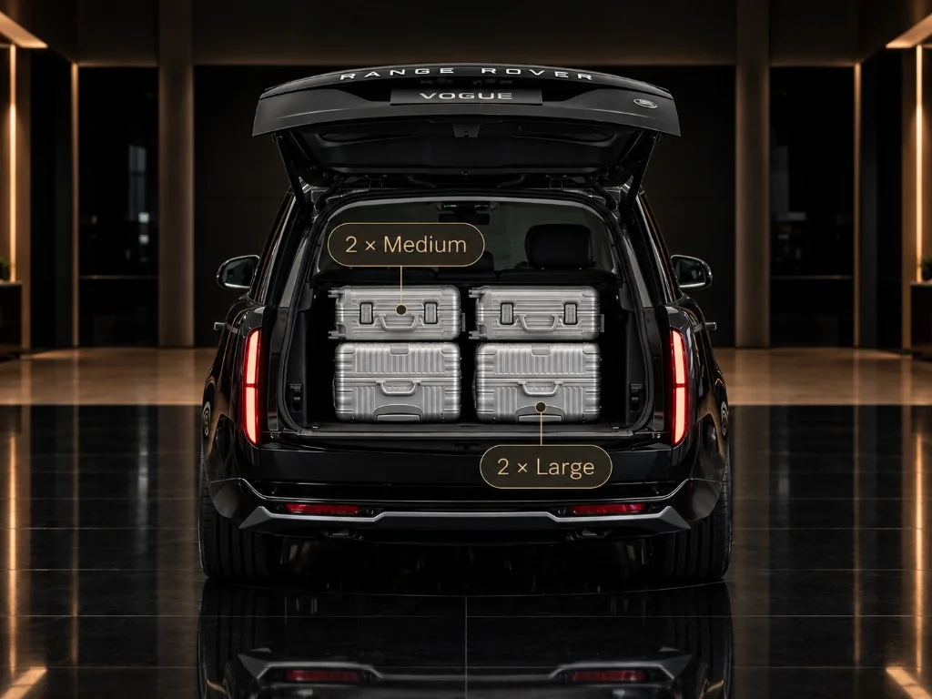 Range Rover — 2 large · 2 medium