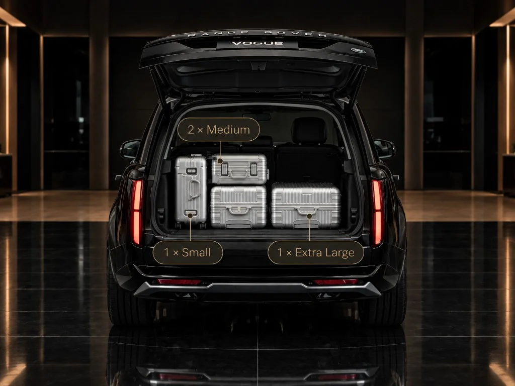 Range Rover — 1 small · 2 medium · 1 extra large